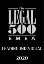 Legal 500 Leading Individual 2020